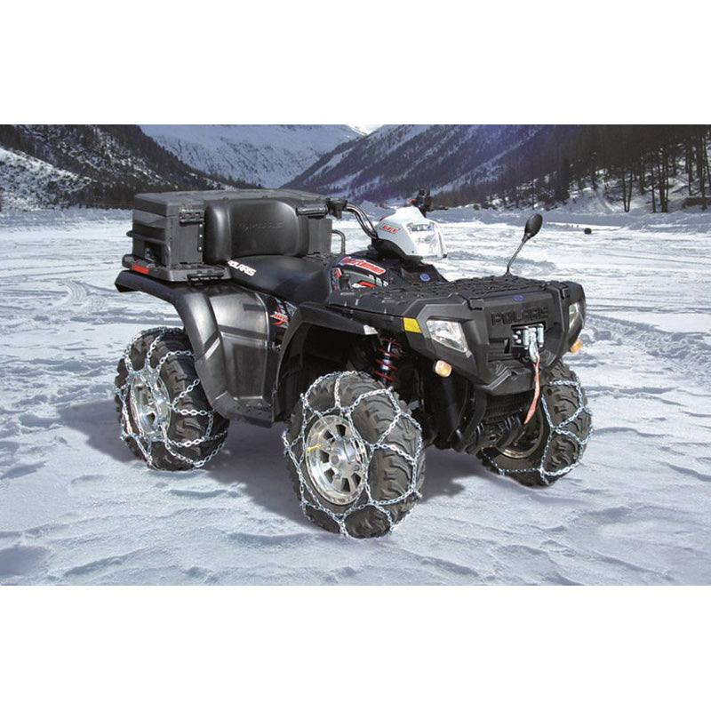 ITL TIRE CHAINS 4 LINK ATV V-BAR 2PCS 049320