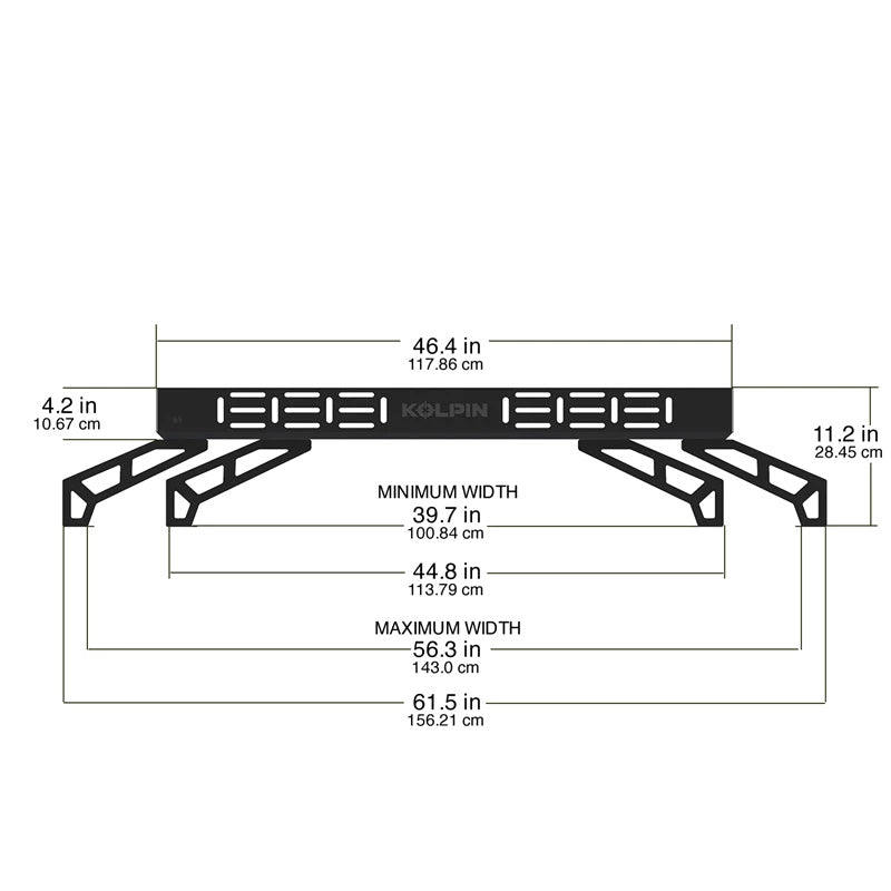 KOLPIN KOLPIN UTV OVERBED CARGO RACK 53450
