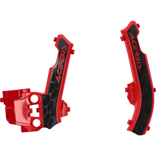 ACERBIS FRAME GUARDS- X-GRIP GASGAS MC50:21-23, MC-E5:21-23, RED/BLK 2979611018
