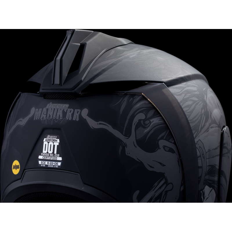 ICON AFRM MIPS MANIK'RR DARK BK 3X 0101-17009