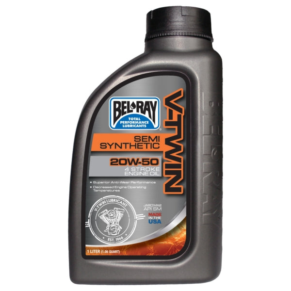 BEL-RAY ENGINE OIL V-TWIN 20W50 1L S-SYNT 301389150160