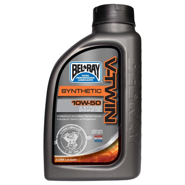 BEL-RAY ENGINE OIL V-TWIN 10W50 1L SYNT 301390150160
