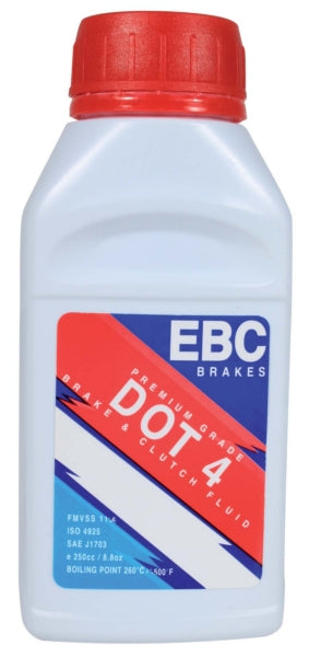 EBC BRAKE OIL DOT4 8.8OZ QTY6 EBC DOT-4