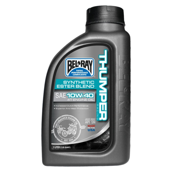 BEL-RAY ENGINE OIL THUMPER 10W40 1L SYNT 301723150160