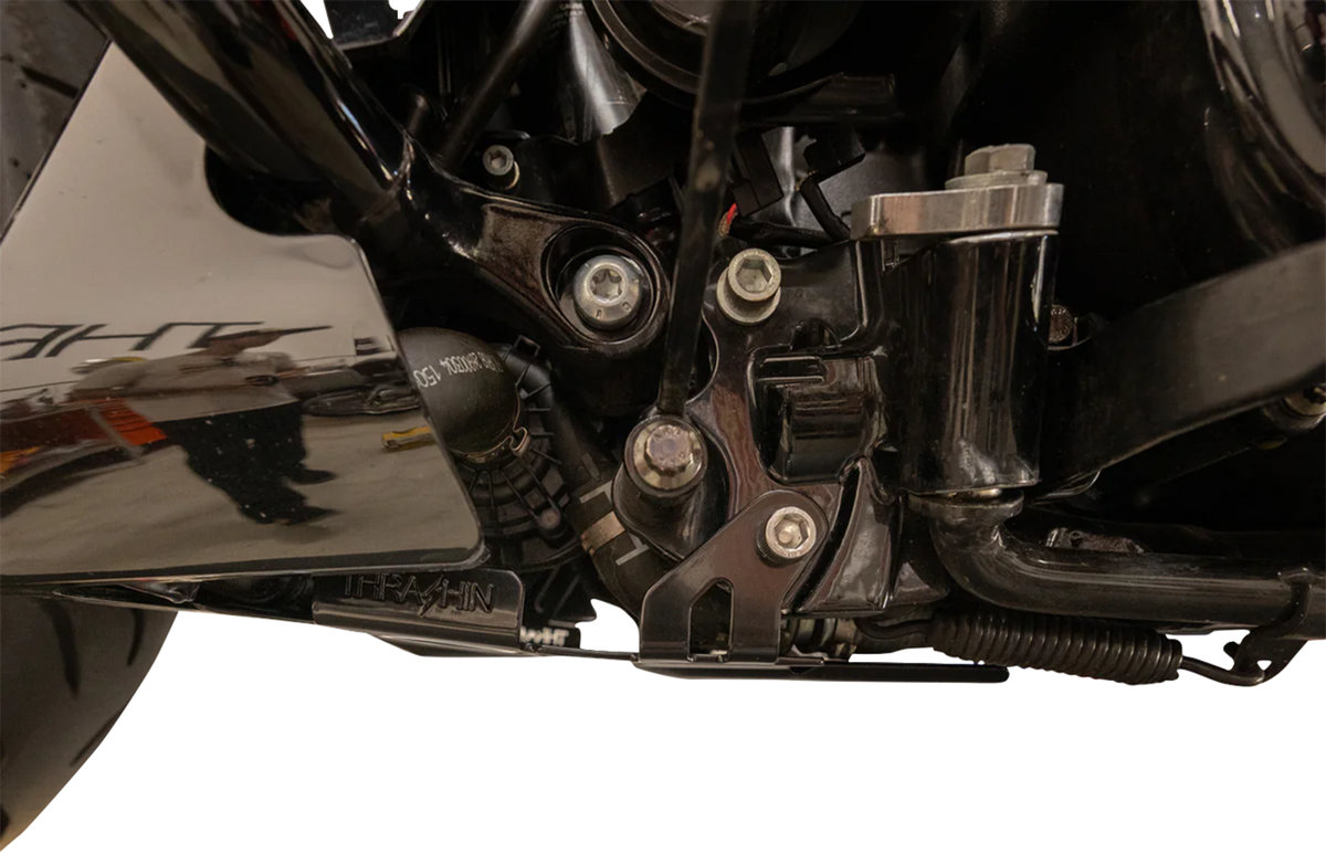 THRASHIN SUPPLY CO. SKID PLATE TOURING M8 BLK TSC-3037-1