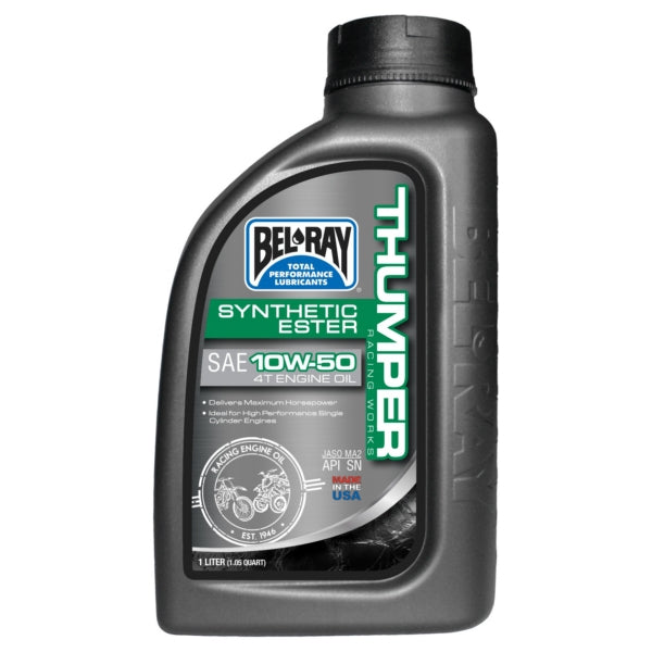 BEL-RAY ENGINE OIL THUMPER RACING 10W50 1L 301724150160