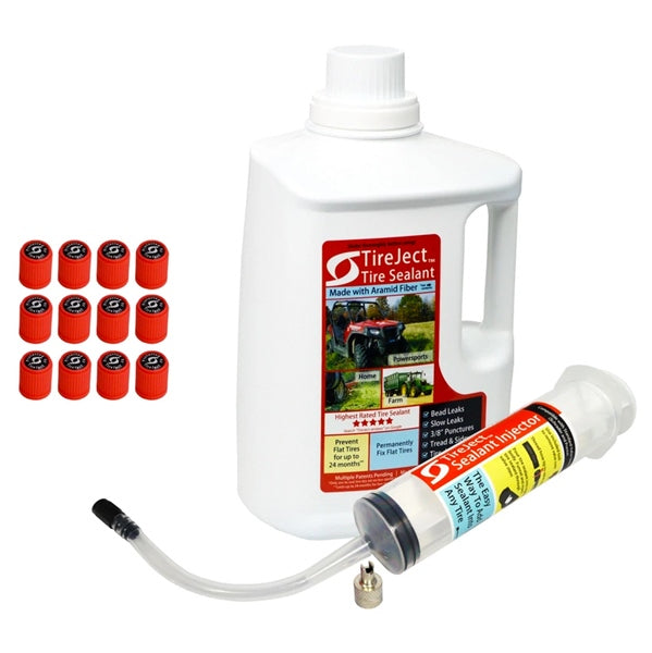 TIREJECT TIRE SEALANT W/INJECTOR TOOL 128OZ 634392549887