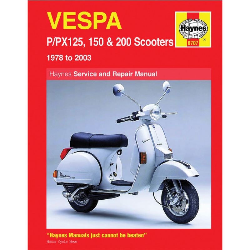 HAYNES VESPA 125150200 78-03/DERBI 150 BLV 04-06 HAYNES M707