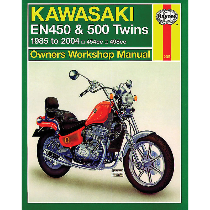 HAYNES HAYNES MANUAL DELUXE KAW EN450/EN500 85-04 M2053
