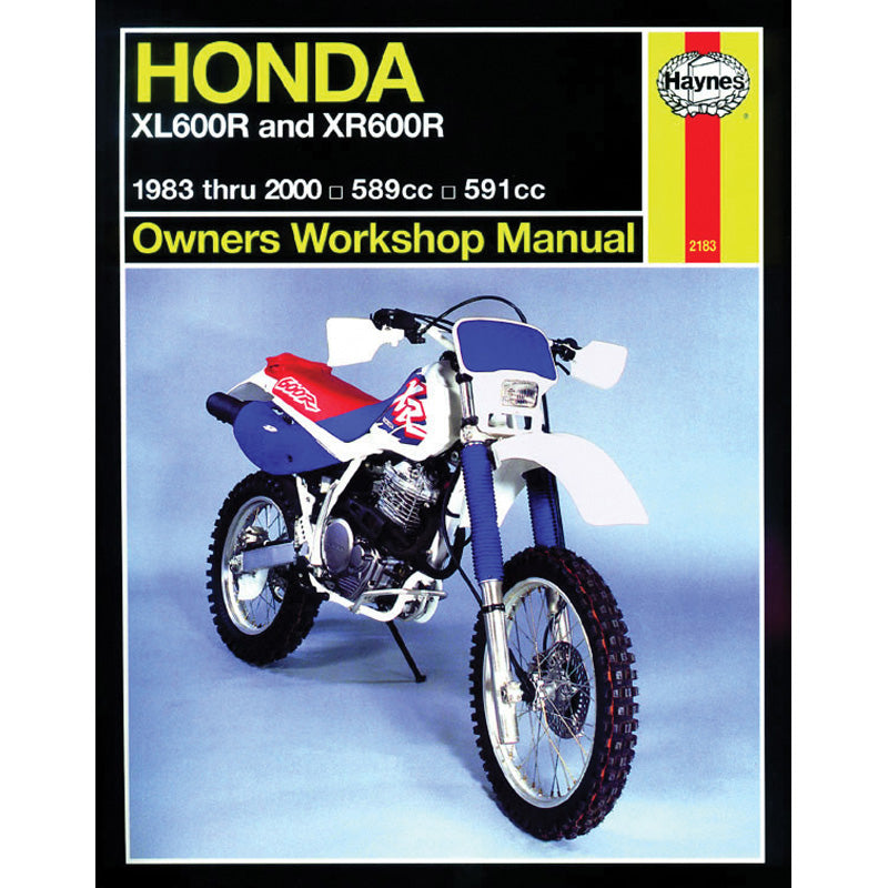 HAYNES HAYNES MANUAL DELUXE HON XL600R/XR600R 83-00 M2183