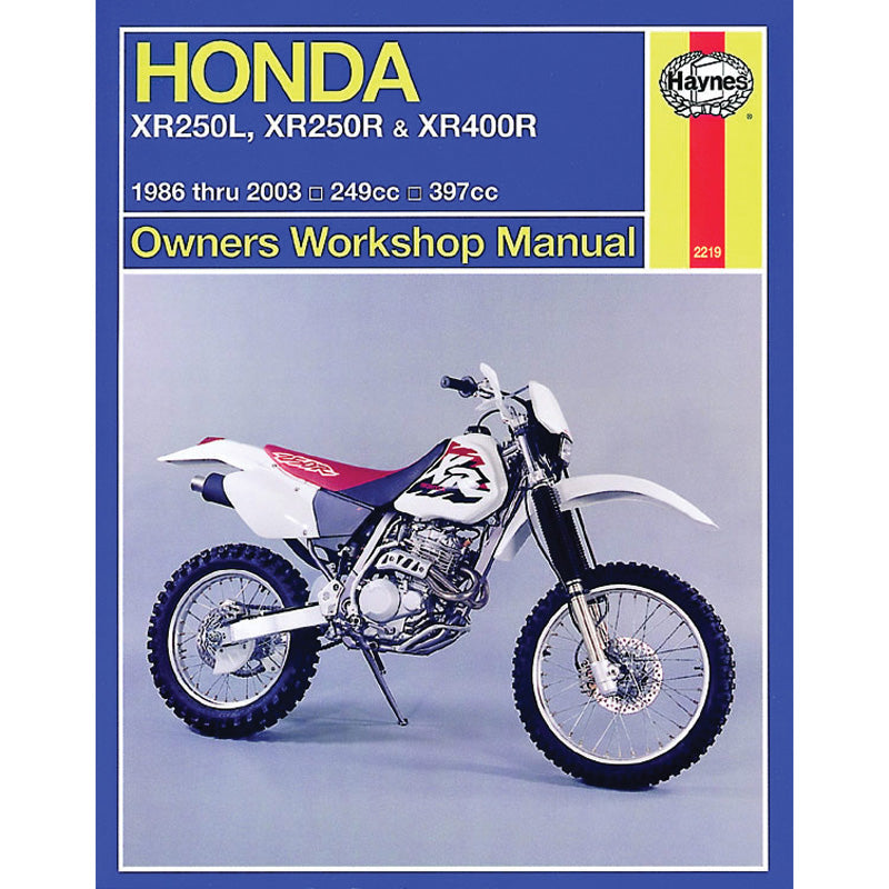 HAYNES HON XR250L/R 86-03 XR400 96-03 HAYNES. M2219