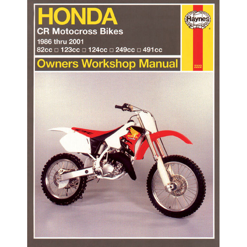 HAYNES HON CR80/125/250/500 86-01 HAYNES. M2222