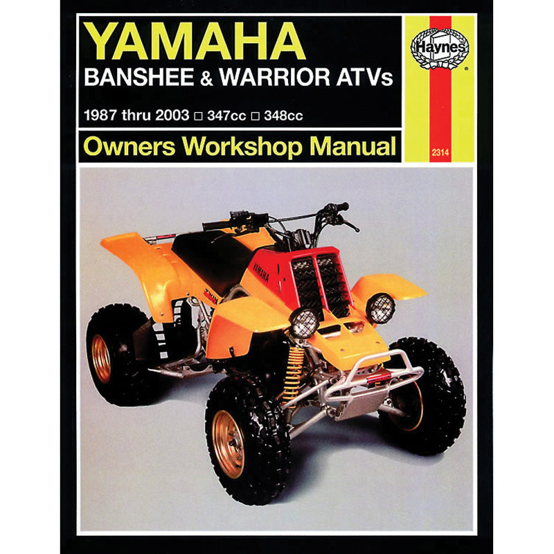 HAYNES YAM YFM350 WARRIOR/BANSHEE 87-03 HAYNES. M2314