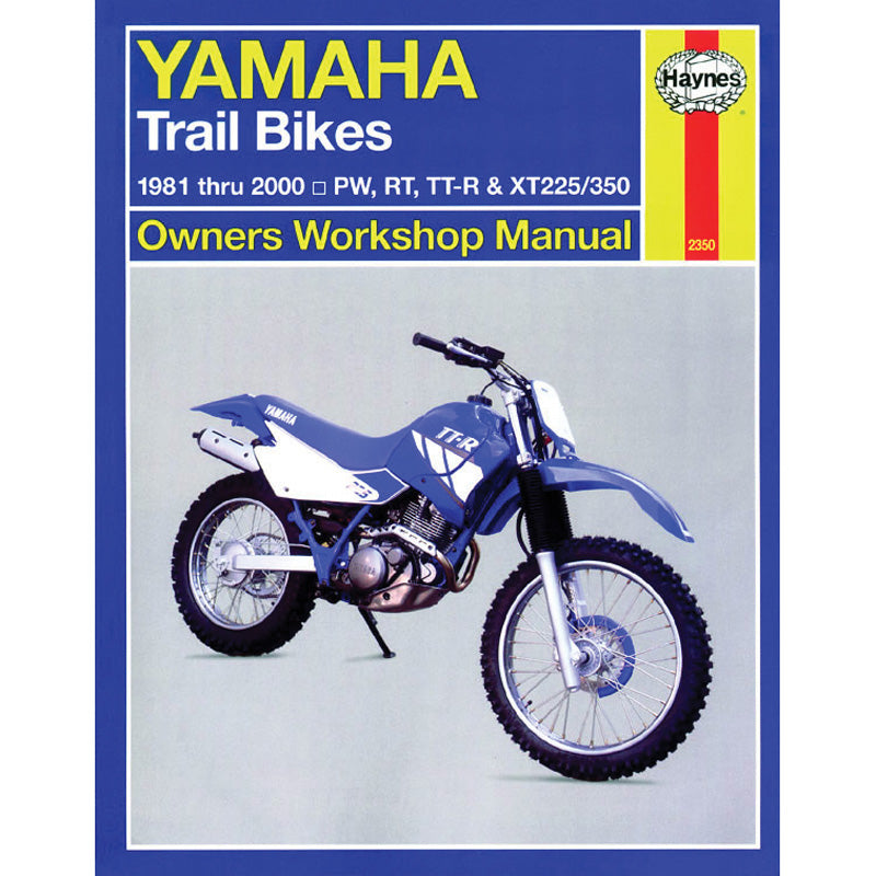 HAYNES YAM PW/RT/TT-R/XT 50-350 DIRT 81-00 HAYNES. M2350