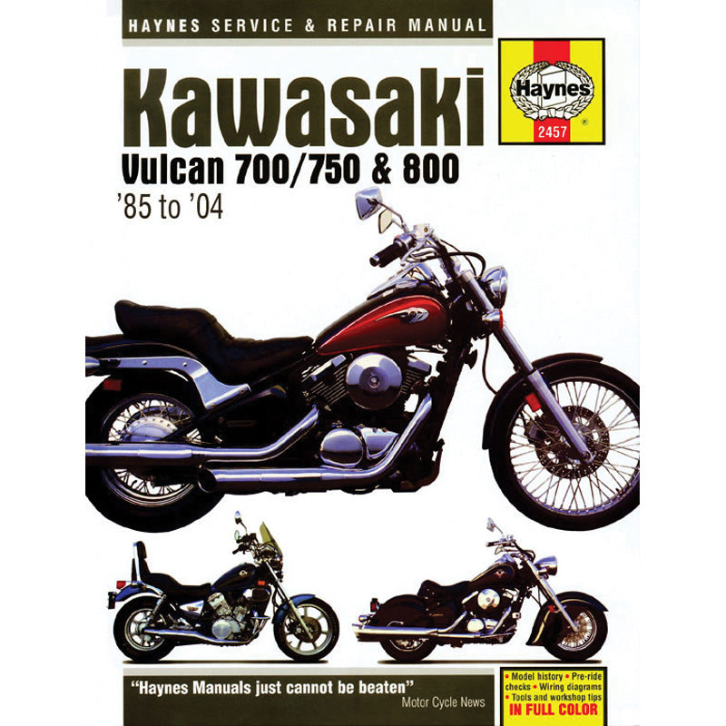 HAYNES HAYNES MANUAL DELUXE KAW VN750/800 VULCAN 85-01 M2457