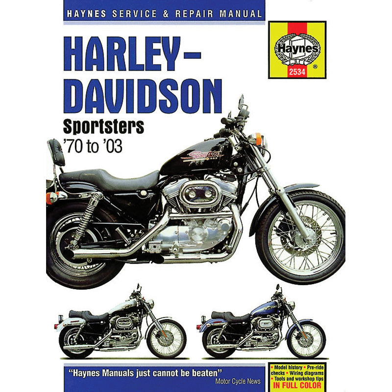 HAYNES HAYNES MANUAL DELUXE HARLEY SPORTSTERS 70-10 M2534