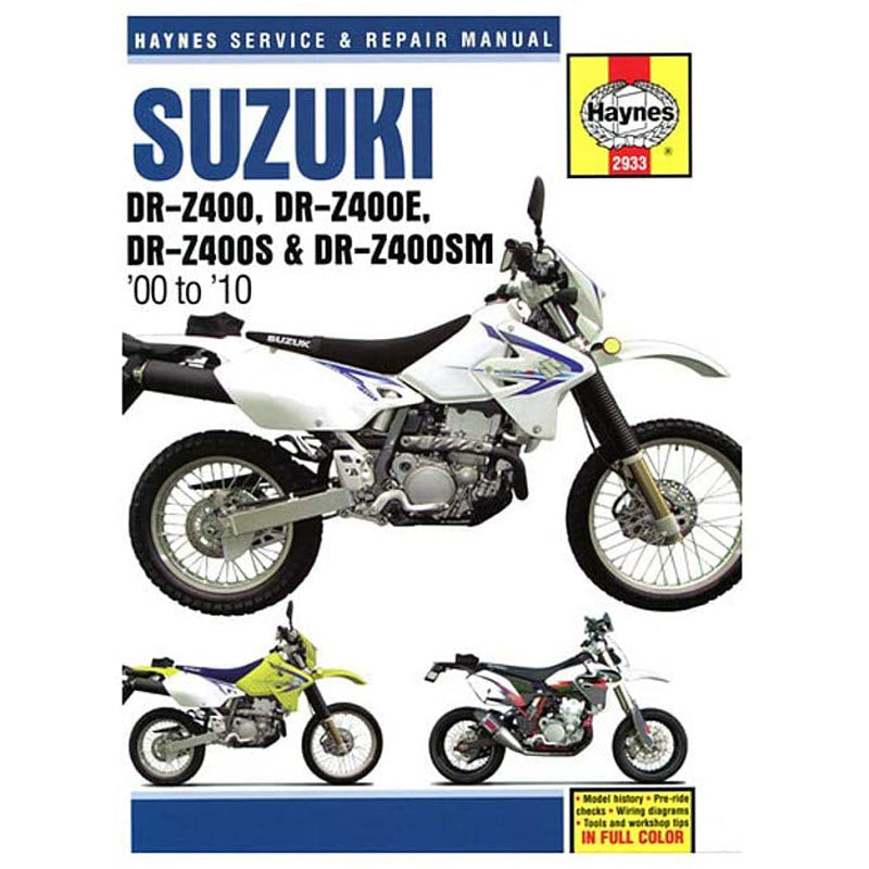 HAYNES HAYNES SUZUKI DRZ400/E/S/SM 00-10 M2933