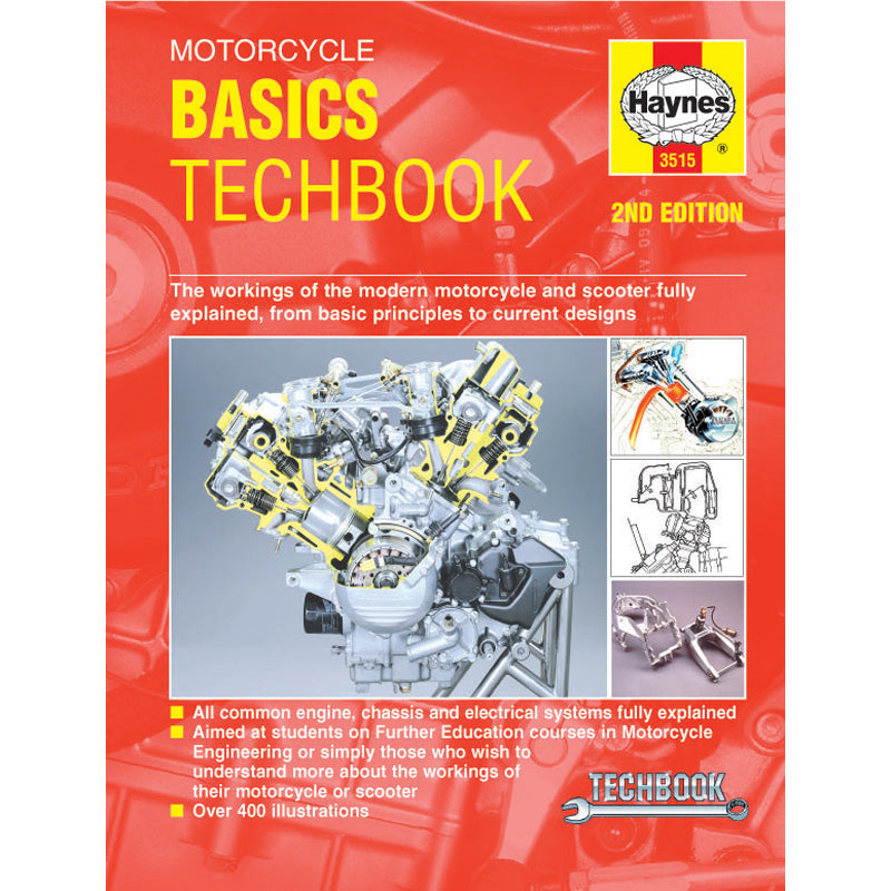 HAYNES MOTORCYCLE BASICS MANUAL HARD COVER. M3515