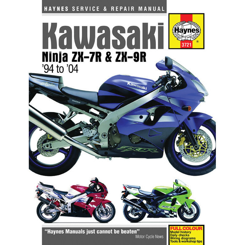HAYNES HAYNES MANUAL DELUXE KAW ZX-7R/ZX-9R 94-04 M3721