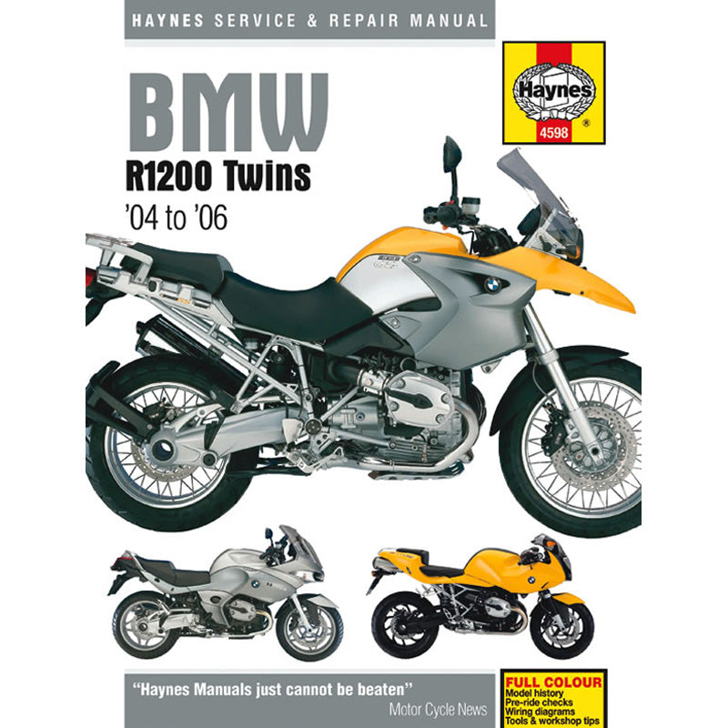 HAYNES HAYNES DELUXE MANUAL BMW R1200GS/RT/S 04-09 M4598