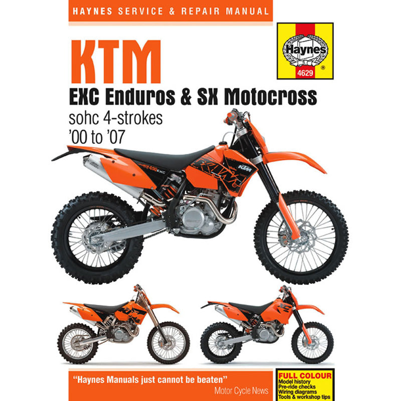 HAYNES HAYNES MANUAL KTM EXC  SX 00-07 M4629
