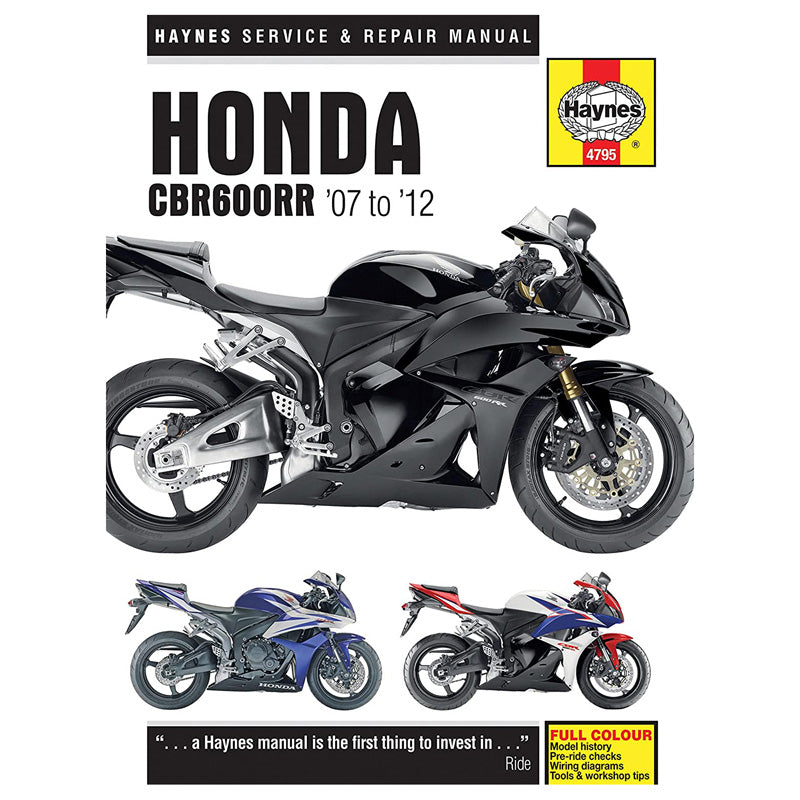 HAYNES HAYNES HONDA CBR600RR 07-12 M4795