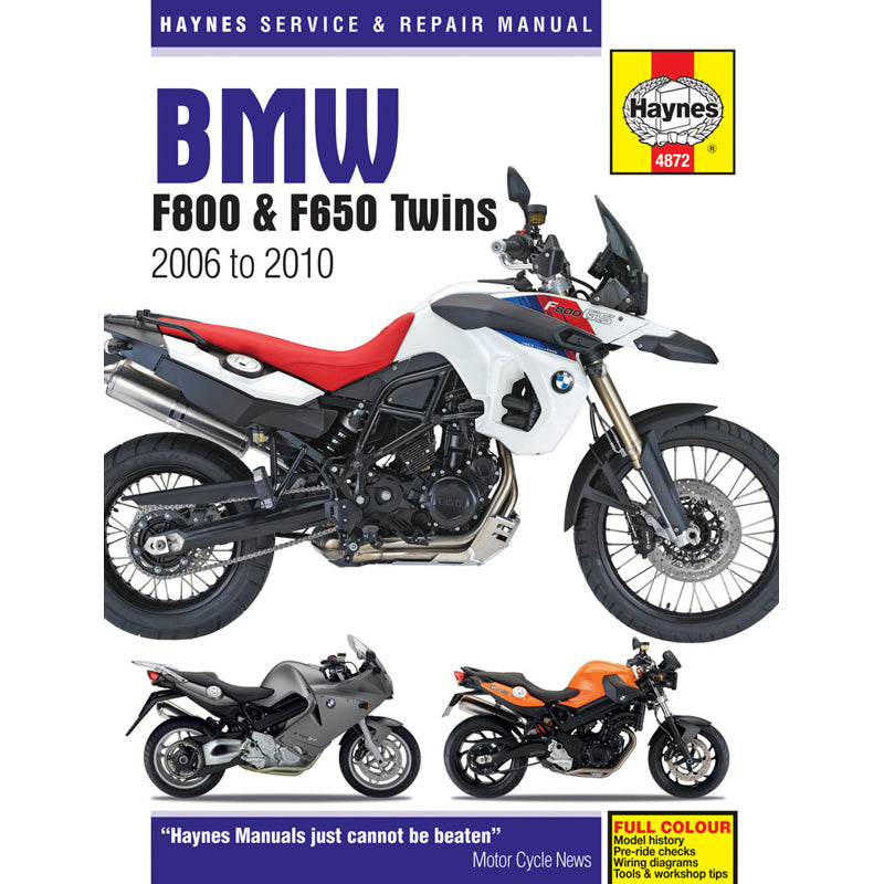 HAYNES HAYNES MANUEL BMW F650/800 TWINS 06-10 M4872