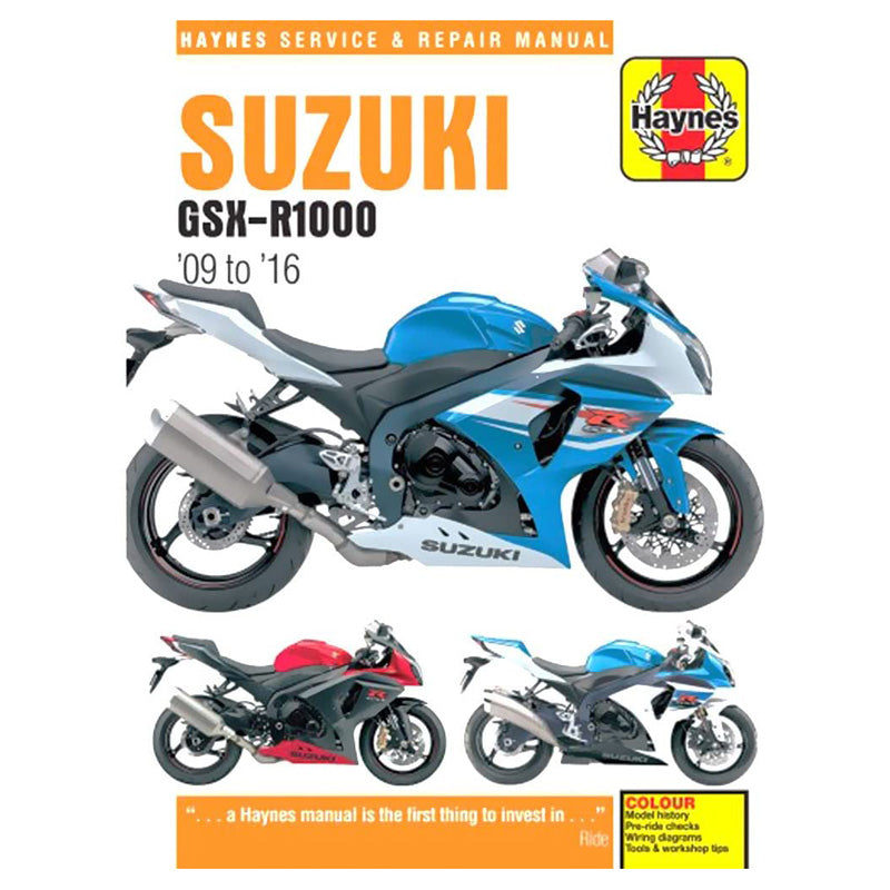 HAYNES HAYNES MANUAL SUZUKI GSX-R 1000 09-16 M6345