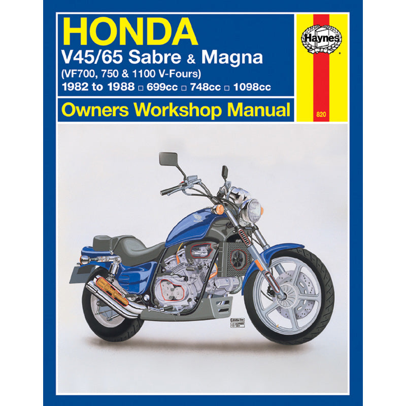 HAYNES HON SABRE/MAGNA 750/1100 V-4 82-88 HAYNES. M820