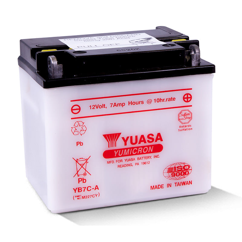 YUASA YB7C-A       YUASA BATTERY YB7C-A