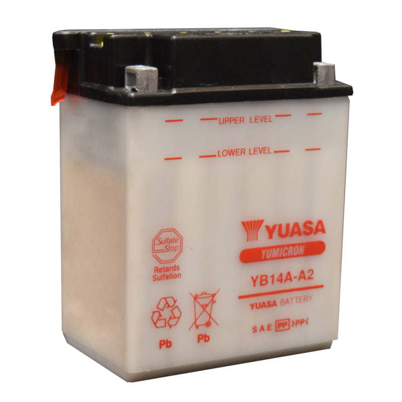 YUASA YB14A-A2     YUASA EXIDE U.S.A. YB14A-A2