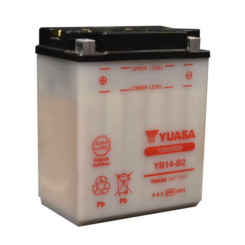 YUASA YB14-B2      YUASA U.S.A. YB14-B2