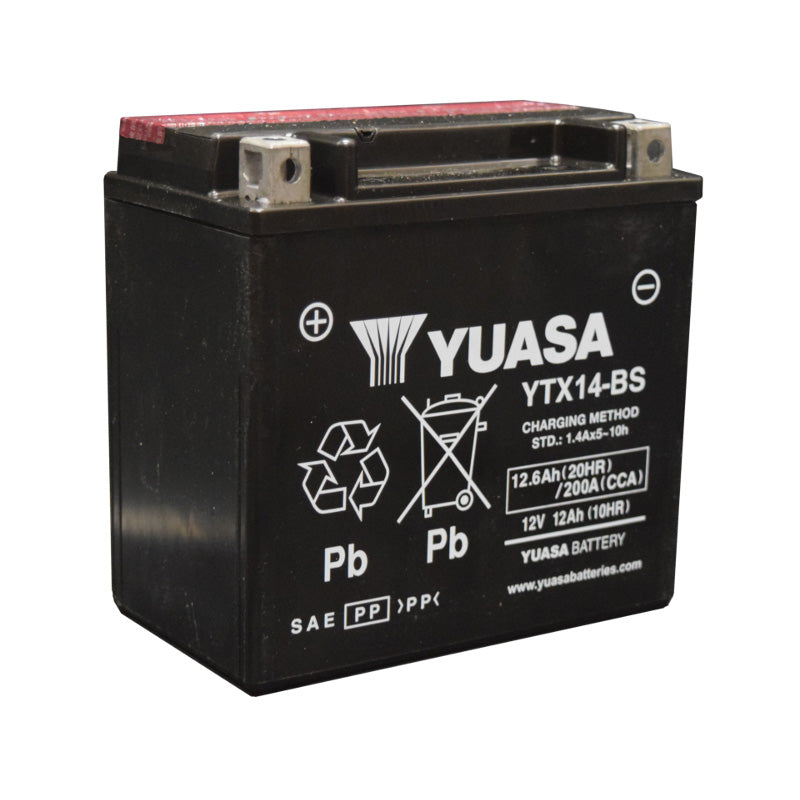 YUASA YTX14-BS     YUASA U.S.A. YTX14-BS