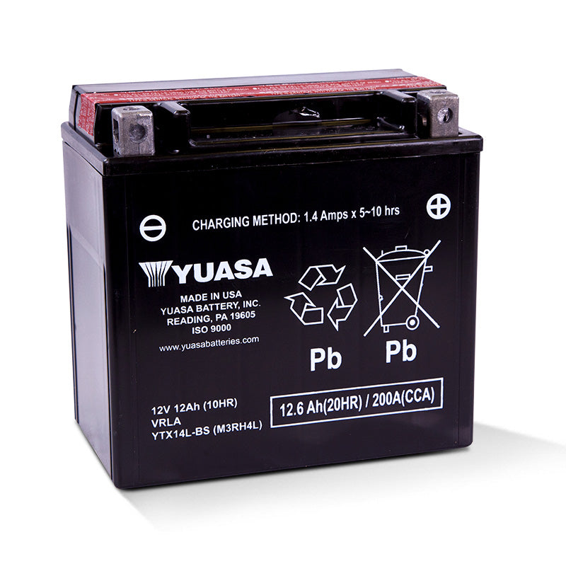 YUASA YTX14L-BS    YUASA U.S.A. YTX14L-BS