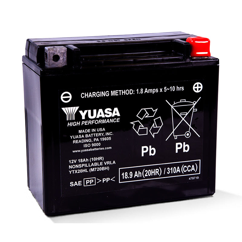 YUASA FA YTX20HL-PW ACTIVATED YUASA U.S.A. YTX20HL-PW