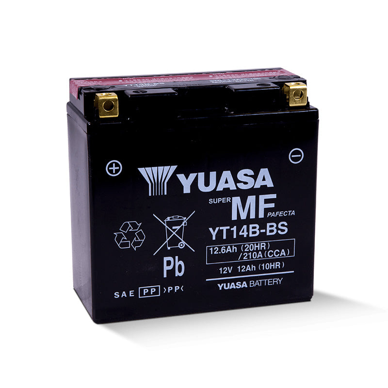 YUASA YT14B-BS NON ACTIVATED YUASA T(YT14B-4). YT14B-BS
