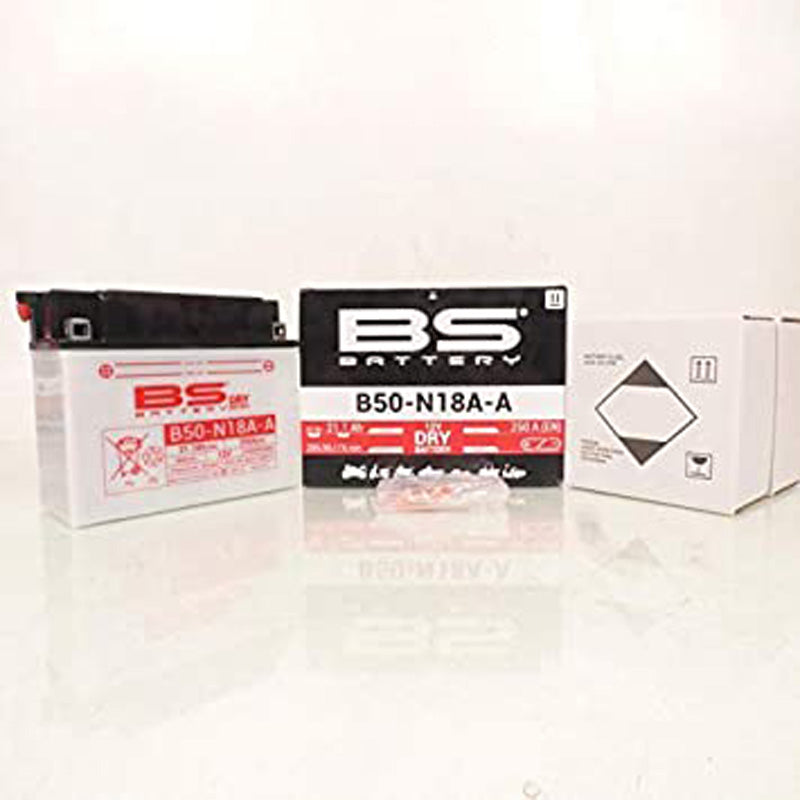 BS BATTERY BS DRY - B50-N18A-A (WITH ACID PACK) (Y50-N18A-A) Y50-N18A-A