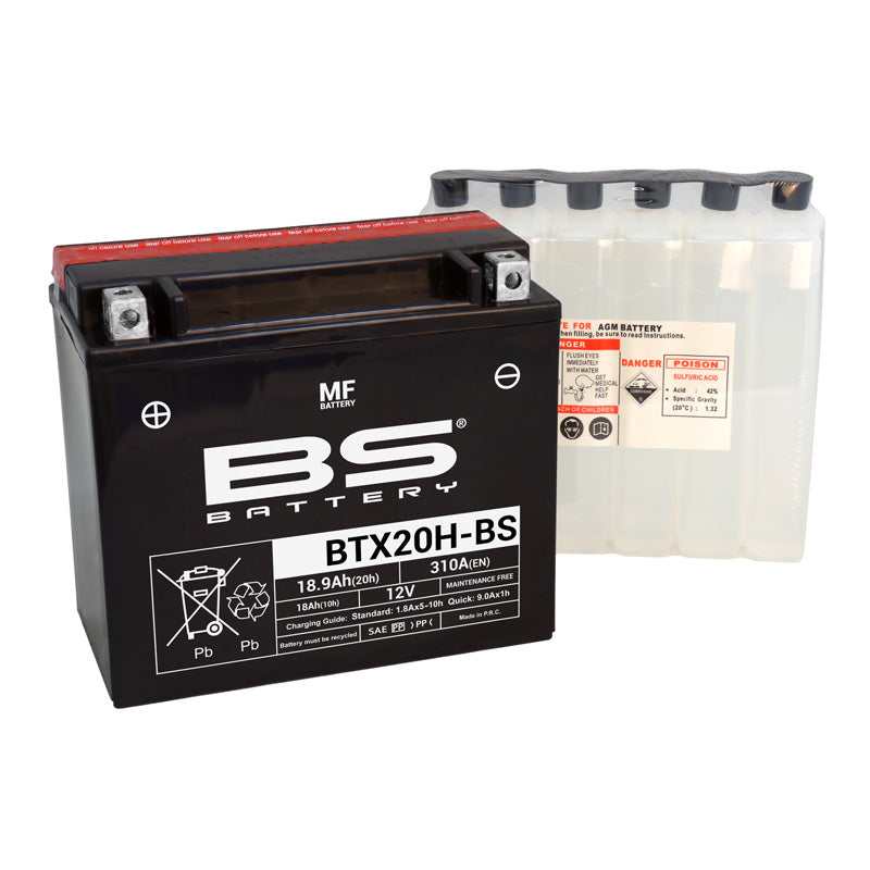 BS BATTERY BS MF - BTX20H-BS (YTX20H-BS) 300613