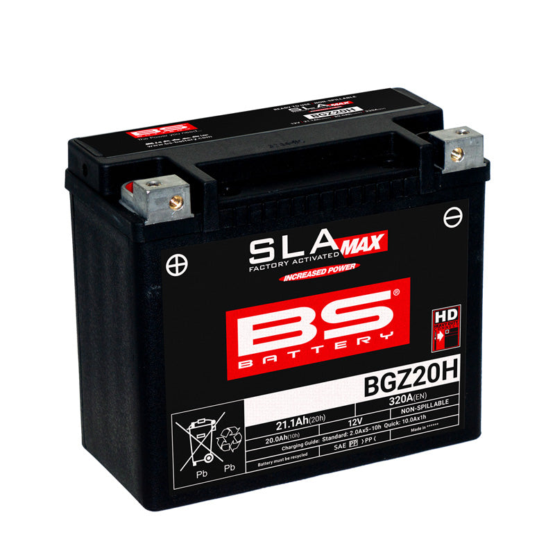 BS BATTERY BS SLA MAX - BGZ20H (FA) (GYZ20H) 300933
