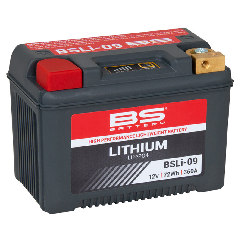 BS BATTERY BS LITHIUM BSLI-09/480CCA/90WH 360109
