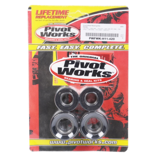 PIVOT WORKS WHEEL BEARING KIT FT HON PIVOTWORKS PWFWK-H11-420