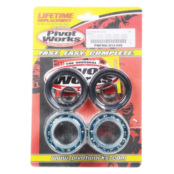 PIVOT WORKS WHEEL BEARING KIT FT HON PIVOTWORKS PWFWK-H14-040