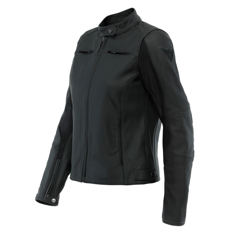 DAINESE RAZON 2 LADY LEATHER JACKET BLACK 2533878-001-38