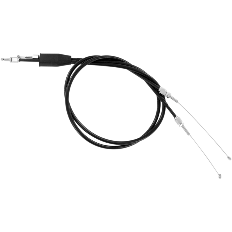 MOTION PRO THROTTLE CABLE PUSH-PULL BLACK VINYL SET 02-0486