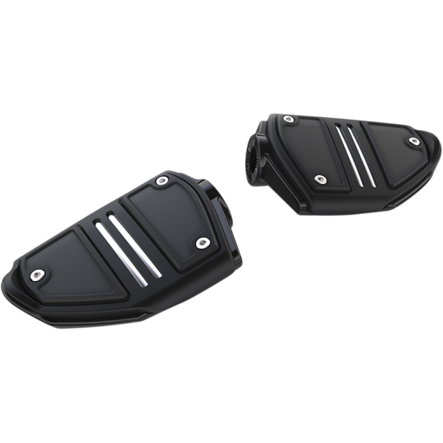 CIRO LLC TWIN RAIL FOOTREST BLACK NO MOUNTS 61420