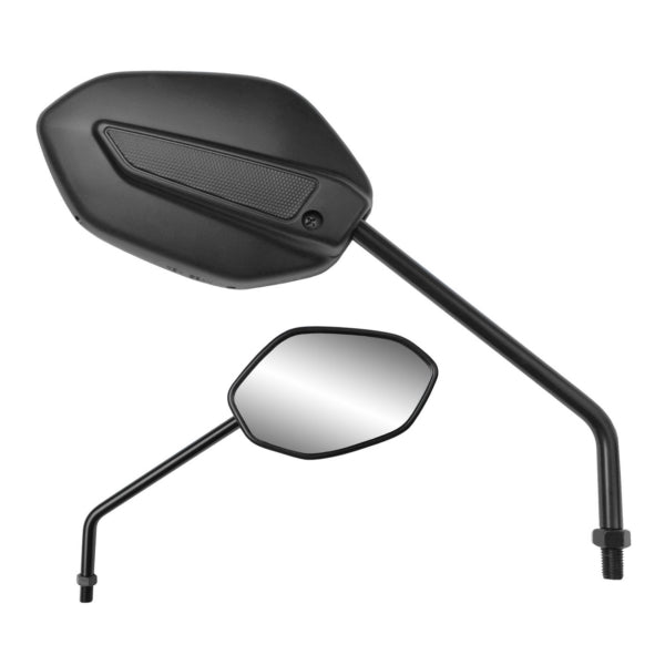 KENSEAN ANGLED MIRROR 7/8" BAR BK 16030