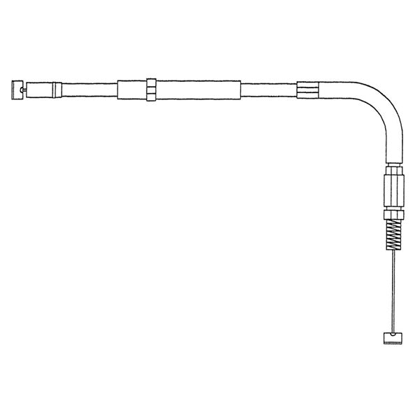 KIMPEX THROTTLE CABLE SINGLE W/O INJ YAM 8ED-26311-00