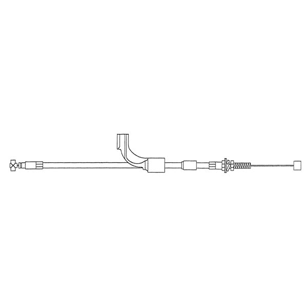 KIMPEX THROTTLE CABLE SINGLE W/O INJ ACAT 0687-153