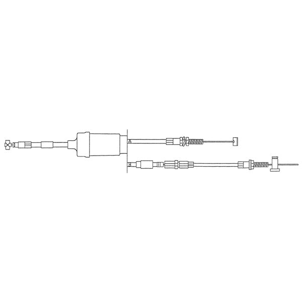 KIMPEX THROTTLE CABLE SINGLE W/INJ BRP 512-059-680