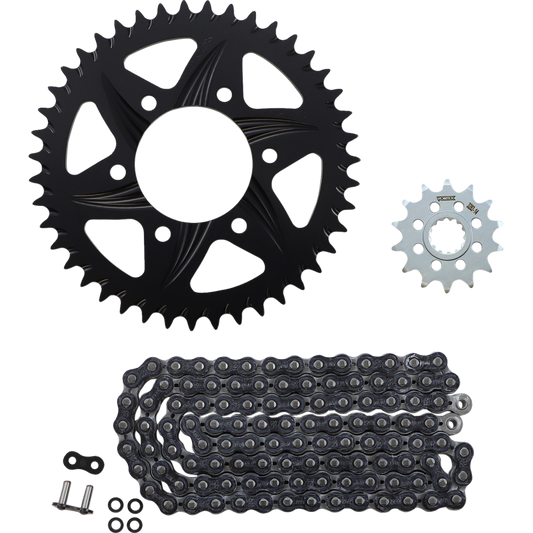 VORTEX CHAIN KIT ZX-6R BLACK CK4214
